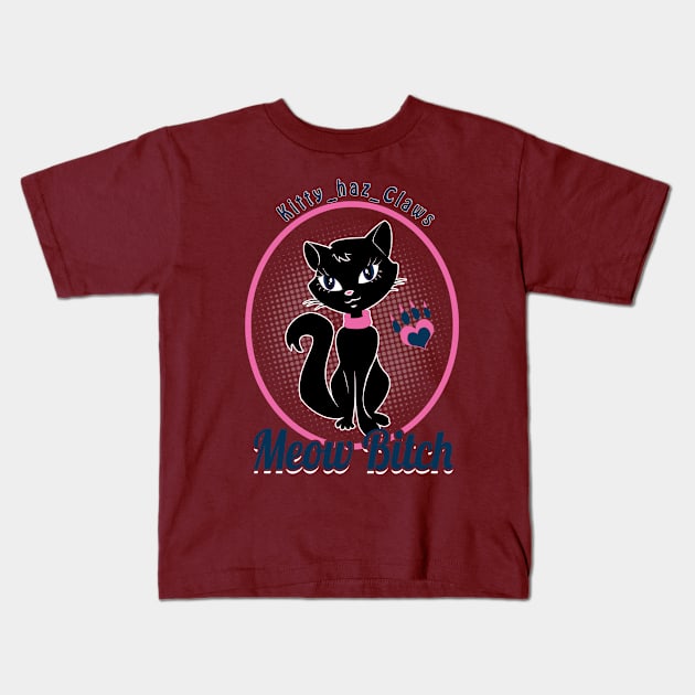 Classy Kitty Kids T-Shirt by Kitty's Sassy Shirts 